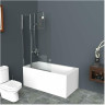 Шторка на ванну BELBAGNO UNO-V-11-80/150-P-Cr